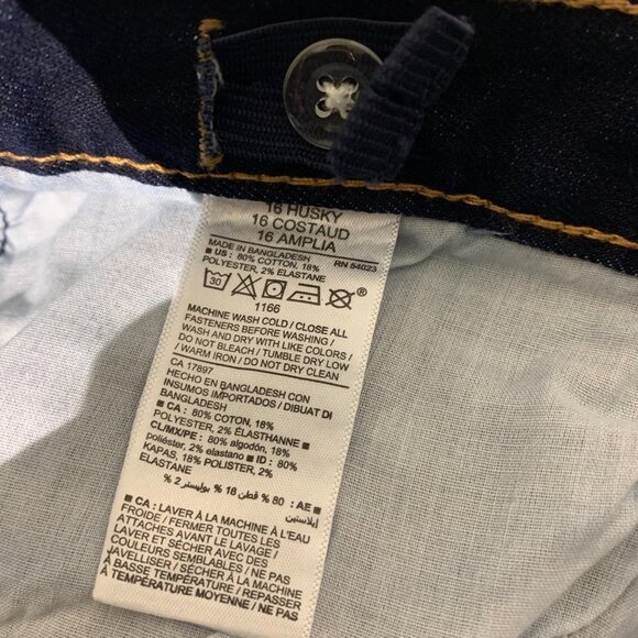 Old Navy Straight Husky Straight Jeans 16 - Picture 6 of 11